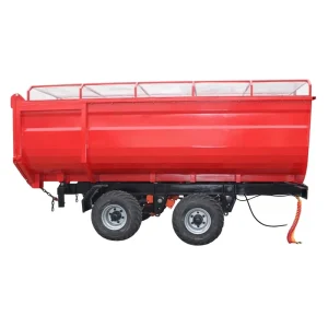10 Ton Agricultural Farm Trailer Truck Trailer Tractor Hydraulic Farm Dump Trailer