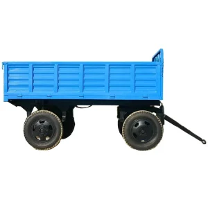 10 Ton Farm Grain Dump Trailer Machine Agricultural Tractor Farm Dump Trailer 10 Ton Tipper Trailer for Wheel Tractor