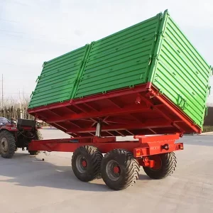 10Ton Double Axles Agricultural Trailer Tractor Farm Trailer