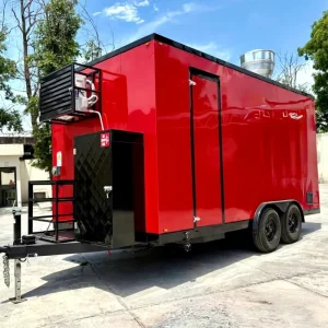 10ft Mobile Food Trailer Fully Equipped Commercial Concession Truck for USA Europe Australia