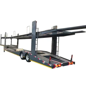 15m Semi Trailer Steel Car Hauler Truck Transport Trailer for Vehicle Car Hauling