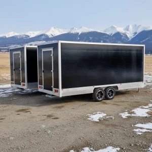 16ft Empty Trailer Customizable Dimensions Suitable for Outdoor Snack Sales