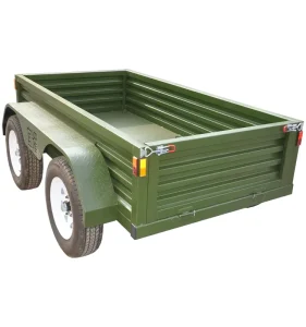 1ton Cargo Trailer ATV Tow 4wheel Farm Utility Trailer