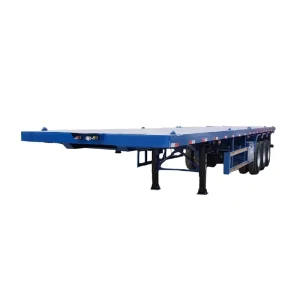 2/3/4Axles Removable Gooseneck Ultra Lowbed Truck Semi Trailer 80/100/120t Low Flatbed Lowboy Truck Trailers for Sale