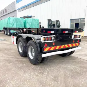 2/3 Axle 20ft/40ft S Container Semi Skeletal Trailer Chassis Trailer