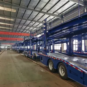 2 Axle Air Suspension Car Carrier Trailer for Sale