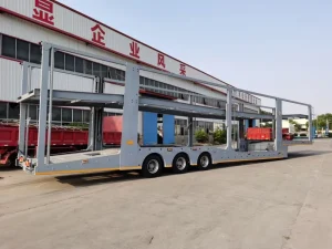 2 Axle Air Suspension Car Carrier Trailer for Sale