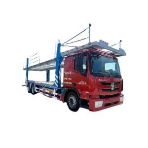 2 Axle Steel Car Carrier Trailer for Car Transport