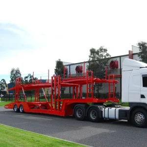 2 Axles 3 Axles 10 Unit Car Capacity Vehicle Car Carrier Hauler Trailer