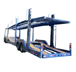 2 Axles 8 Seats Car Carrier Trailer for Cars Transportation
