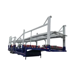 2 Axles Car Carrier Truck Trailer Car Transport Semi Trailer Car Carrying Semi Trailer