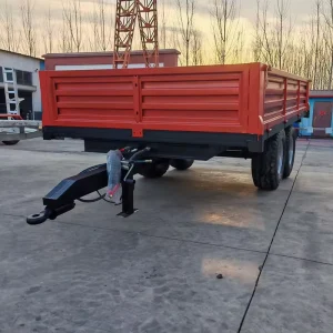2 Tons 4 Tons 6 Tons Customizable Agricultural Trailer for Farm Mobile Truck Trailers Mini Dump Truck Farm Trailers