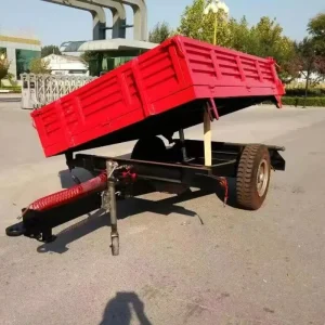 2 t Farm Trailer Quad Rimorchio Agricolo Agriculture Vehicles for 2 Tonne Trailers