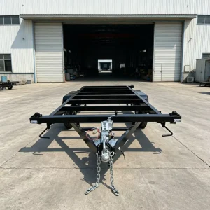 2.5T Q235 Steel 2-Axle RV Chassis Trailer for Tiny House & Mobile Cabin Build