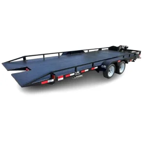 2000kg Tandem Car Trailer with Tilt Deck for Car Transport