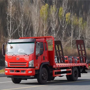 200HP Euro III Diesel Flatbed Tow Truck 4×2 Drive City Road Emergency Rescue Trailer Truck Customizable