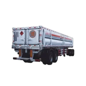 20FT and 40FT CNG Mobile Fueling Station for Vehicles Skid Mounted Truck Trailer for Efficient CNG Distribution