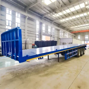 20ft 40ft 50ft 53ft 40 Feet 3 Axles Flatbed Semi Truck Trailers