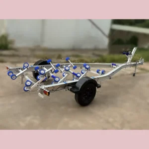 20ft Single Axle Aluminum Boat Trailer with Hydraulic Brake VIN DOT CE OEM Acceptable