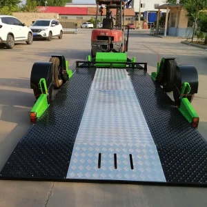 2500 kg Lightweight Race Car Trailer for Mini Car Transport Sport Car Trailer