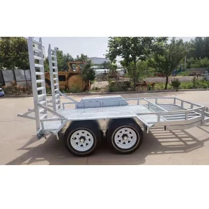 2500kg Car Hauler Trailer Heavy Duty Transport Mini Excavator Trailer