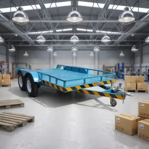 2500kg Excavator Trailer Customizable Steel Material