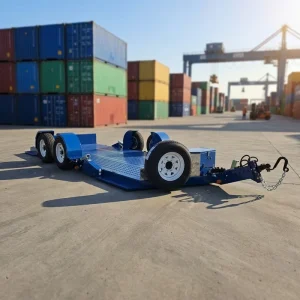 2500kg Heavy Duty Transport Trailer Australian Tow Hitch Certificate ADR Compliant for Farm Construction Logistics