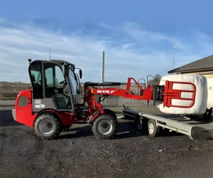 25hp Euro V EPA 4 Stage Engine 1000kg 1ton Mini Wheel Loader with Accessories for Europe