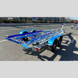 27ft Tandem Axle Poly Bunks Aluminum Boat Trailer 3490kg with VIN DOT