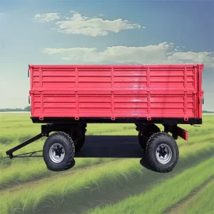 3 10 Ton Farm Trailers Agricultural Transportation Gear Tractor Bucket Trailer