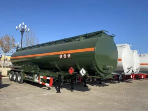 3 4 5 Axle Diesel Gasoline Oil Tanker Trailers with Large Capacity Fuel Tanks