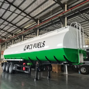 3 4 5 Axle Diesel gasoline oil Tanker Trailers with Large capacity Fuel Tanks