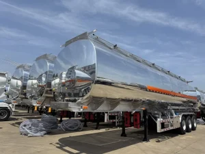 3/4/5 Axle Diesel/gasoline/oil Tanker Trailers with Large-capacity Fuel Tanks