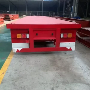 3 4 5 Axle Heavy Duty Semi Trailer 40 100T Loading Capacity for South America Transport