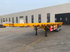 3/4 Axles Reinforced Chassis 40ft 45ft with Twist Lock for Container Long-haul Logistics Multiple Terrains Transportation
