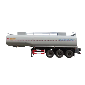 3 Axle 38000 to 65000 Liters Petrol Gasoline Edible Oil Transport Tanker Fuel Truck Semi Trailer for Cargo Utility