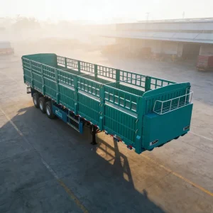 3 Axle 40FT 12m Side Wall Fence Semi Trailer for Logistics & Transportation Company