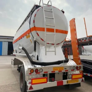 3 Axle Bulk Cement Tanker Truck Semi Trailer for Africa Market