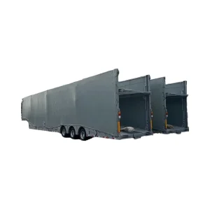 3 Axle Car Carrier Trailer Car Transport Trailer with protection