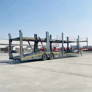 3 Axle Car Transport Trailer Car Carrier Semi Trailer