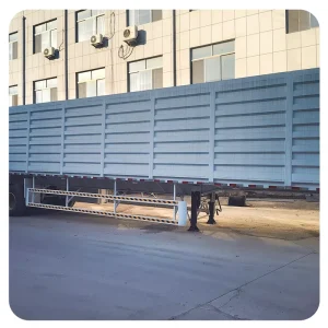 3 Axle Fully Enclosed Dry Cargo Van Semi Trailer for Commercial Logistics