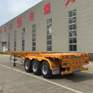 3 Axle Skeleton Semi Trailer Factory Direct Supply