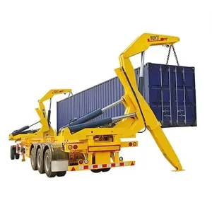 3 Axles 20 Ft 40 Feet Container Self Loader Trailer Side Lifter Semi Trailer