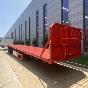 3 Axles 4 Axles 40ft 48ft 53ft 60ft Container Flatbed Semi Trailer