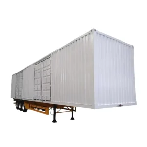 3 Axles 40ft 45ft Dry Cargo Box Semi Trailer