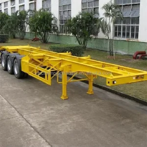 3 Axles 40ft Skeleton Semi-trailer