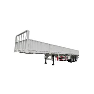 3 Axles 50t Sidewall Truck Trailer for Sale