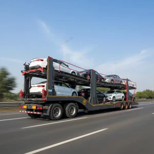 3 Axles Car Carrier Trailer Car Transport Semi Trailer Car Carrying Semi Trailer