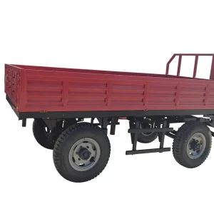 3 Ton Four-Wheeled Non-Dump Farm Trailer with Gear Components