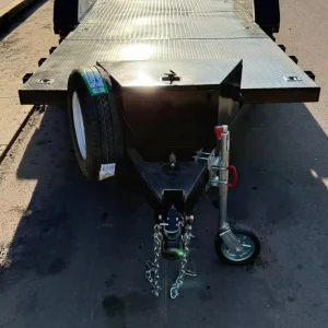 3 Ton Heavy Duty Flatbed Utility Trailer With Winch Air Brake